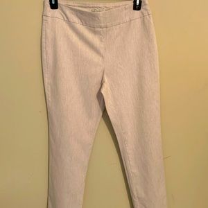 Full length pull-on pant. Light weight with tummy control and flat waistband.